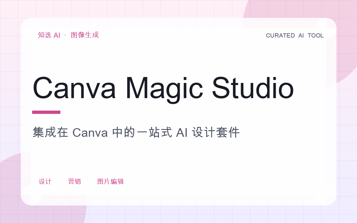 Canva Magic Studio 界面预览